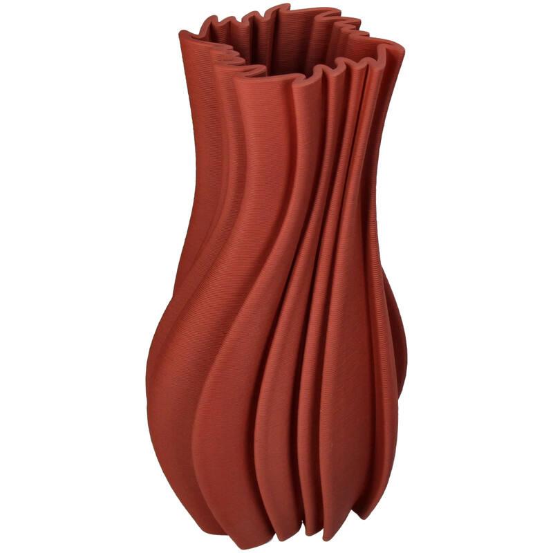 JARRON PORCELANA 3D MARRON