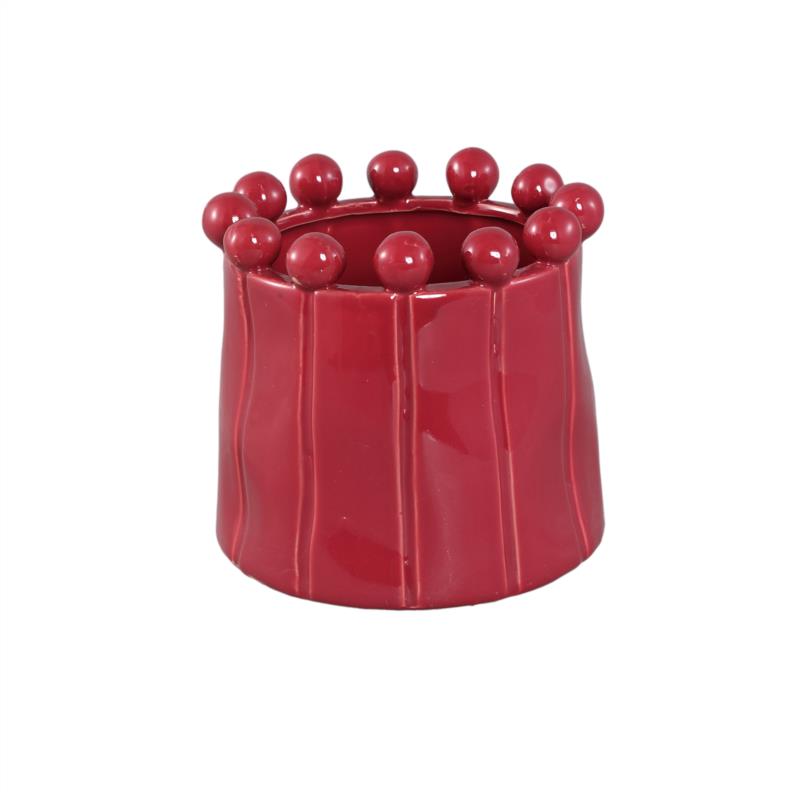 BASE CERAMICA ESMALTADA CELINE FUCSIA