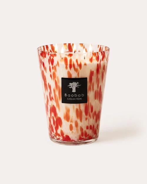 VELA PERFUMADA BAOBAB MAX 24 CORAL PEARLS