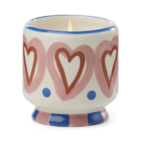 VELA CERAMICA ADOPO CORAZONES