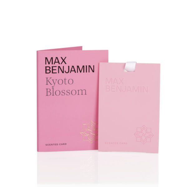 MAX BENJAMIN TARJETA AMBIENTADOR KYOTO BLOSSOM