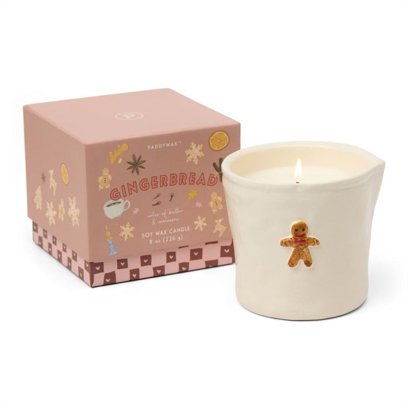 VELA CERAMICA BISTRO GINGERBREAD