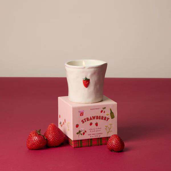 VELA CERAMICA BISTRO STRAWBERRY