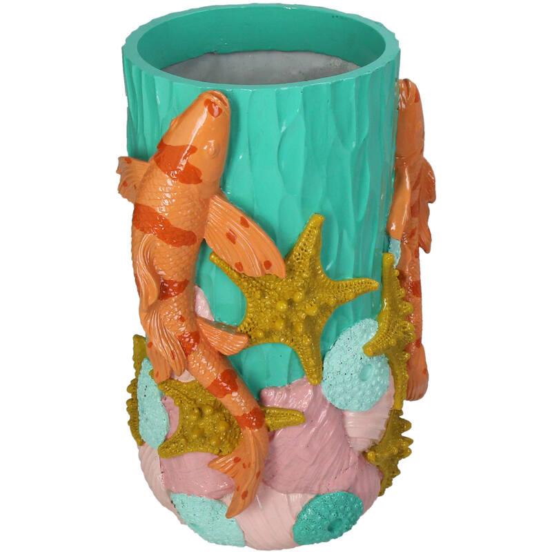 JARRON PECES COLORES