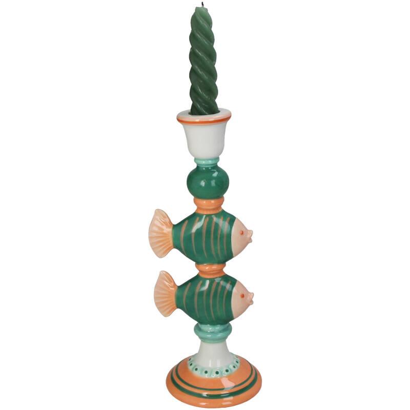 CANDELABRO PEZ G CON VELA