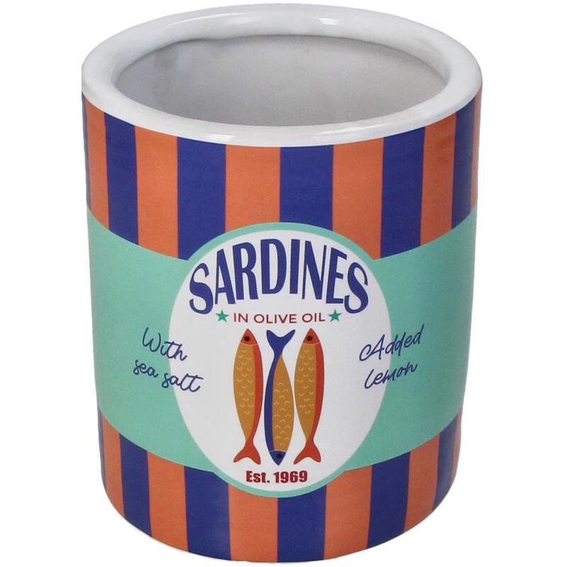 MACETA CERAMICA LATA SARDINAS P