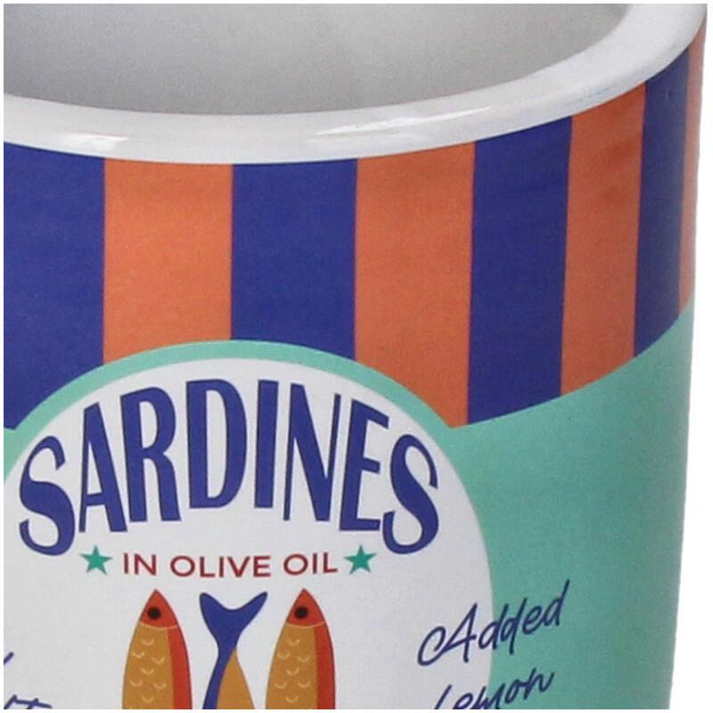 MACETA CERAMICA LATA SARDINAS P DETALLE