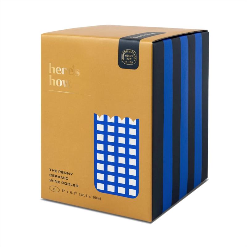 BASE THE PENNY CERAMIC WINE COOLER CAJA