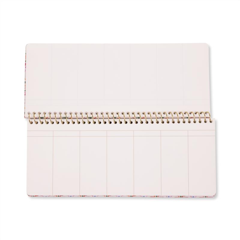 LIBRETA TULIP WEEKLY PLANNER TROPICAL HOJAS