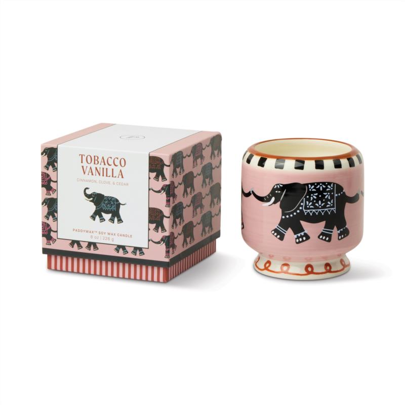 VELA CERAMICA ADOPO ELEPHANT TOBACCO VANILLA