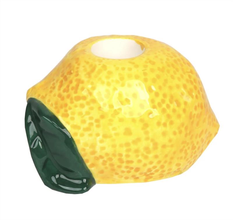 CANDELABRO DE CERAMICA LIMON