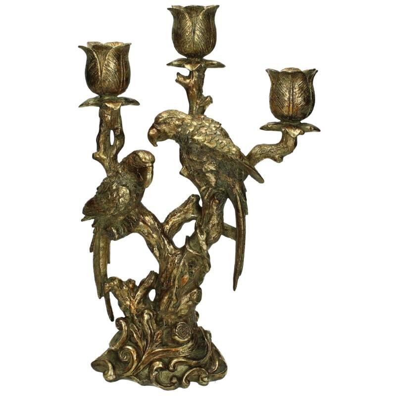 CANDELABRO PAJAROS 3 BRAZOS