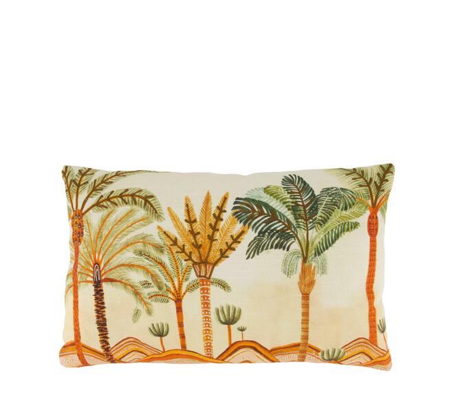 COJIN ALGODON PALMERAS RECTANGULAR