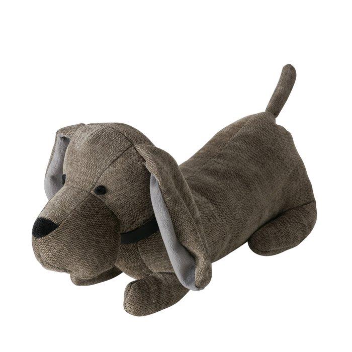 PERRITO TECKEL TOPE DE PUERTA DELIO MARRON