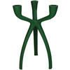 CANDELABRO 3 PATAS METAL VERDE