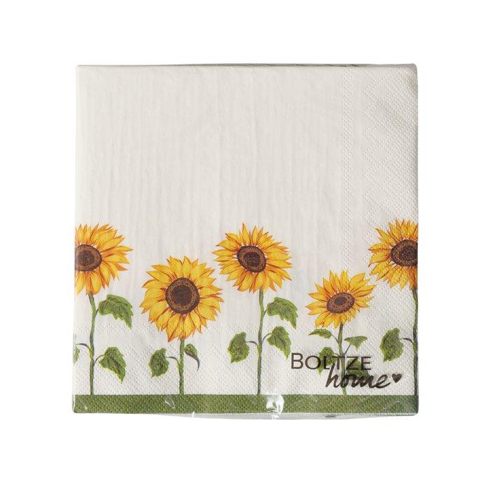 SERVILLETAS PAPEL SINJE GIRASOL GRANDE