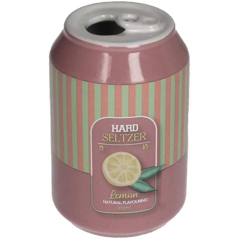 VIOLETERO CERAMICA LATA LEMON SELTZER