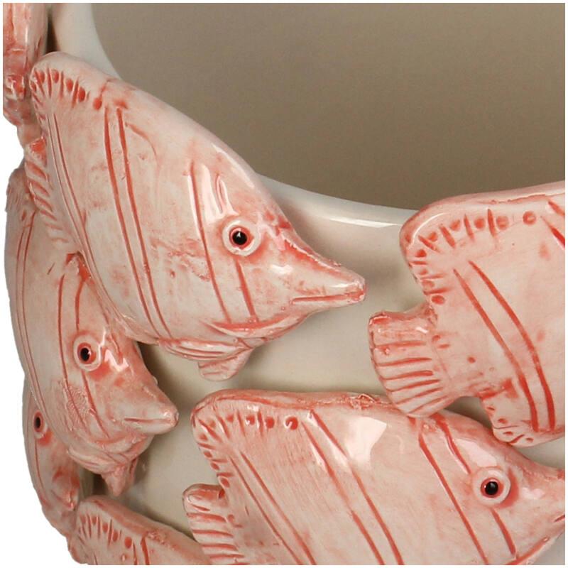 MACETA PECES ROSA DETALLE