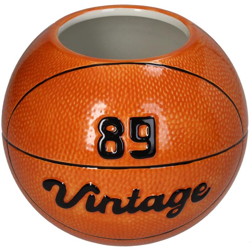 BASE CERAMICA BALON DE BALONCESTO VINTAGE