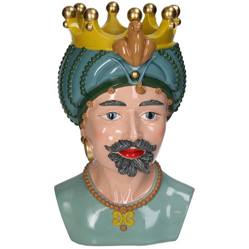 BASE HOMBRE CON CORONA RESINA