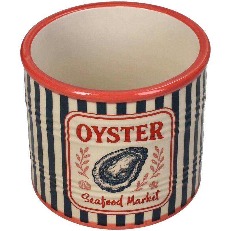 MACETA CERAMICA LATA DE OSTRAS