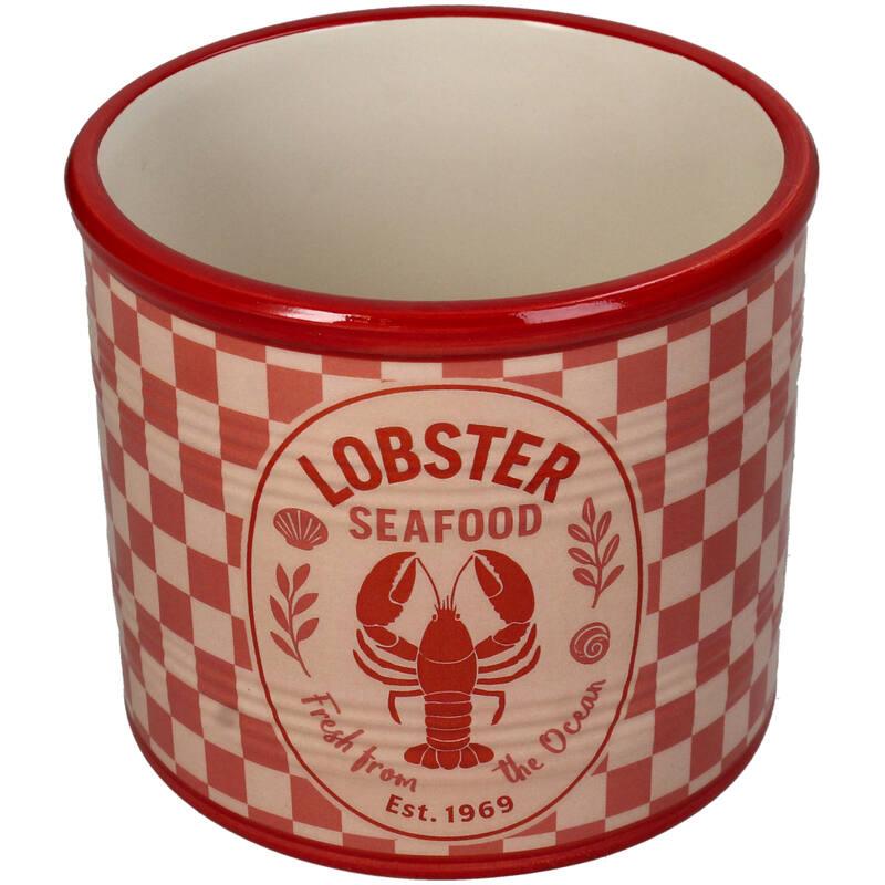 MACETA CERAMICA LATA DE LANGOSTA