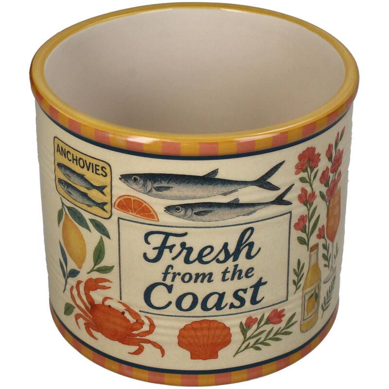 MACETA CERAMICA LATA DE ANCHOAS