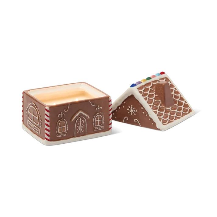VELA CERAMICA CASITA DE PAN DE GENJIBRE