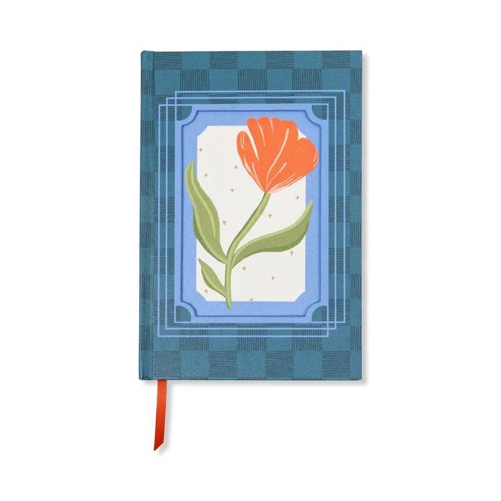LIBRETA FLORAL CON MARCO - AMAPOLA