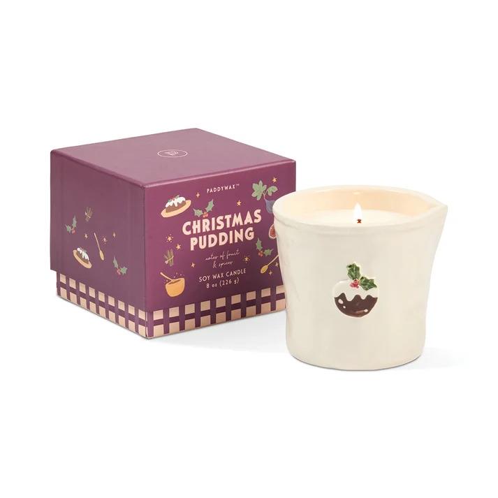 VELA CERAMICA BISTRO CHRISTMAS PUDING