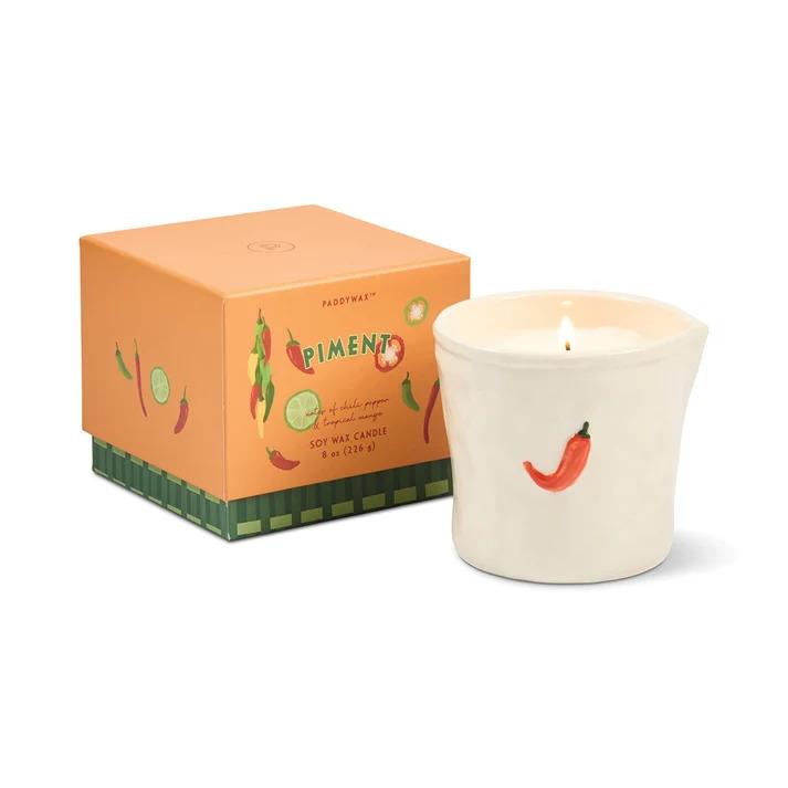 VELA CERAMICA BISTRO PIMENT