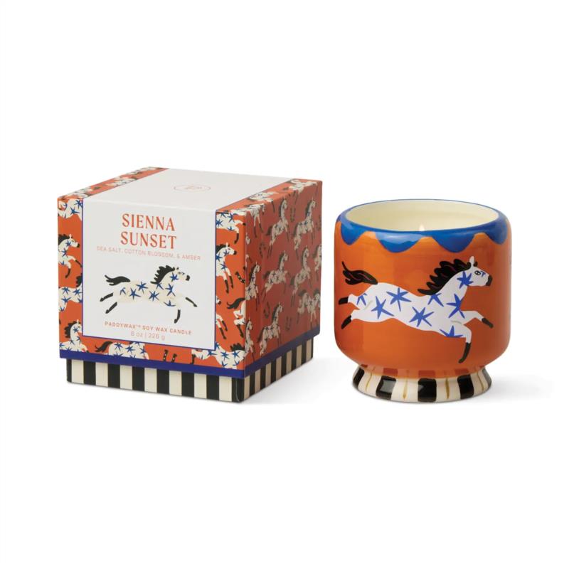 VELA CERAMICA ADOPO HORSE SIENNA SUNSET