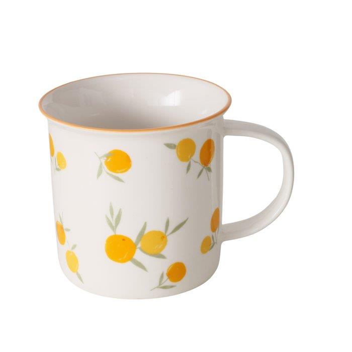 TAZA FRUITS NARANJAS