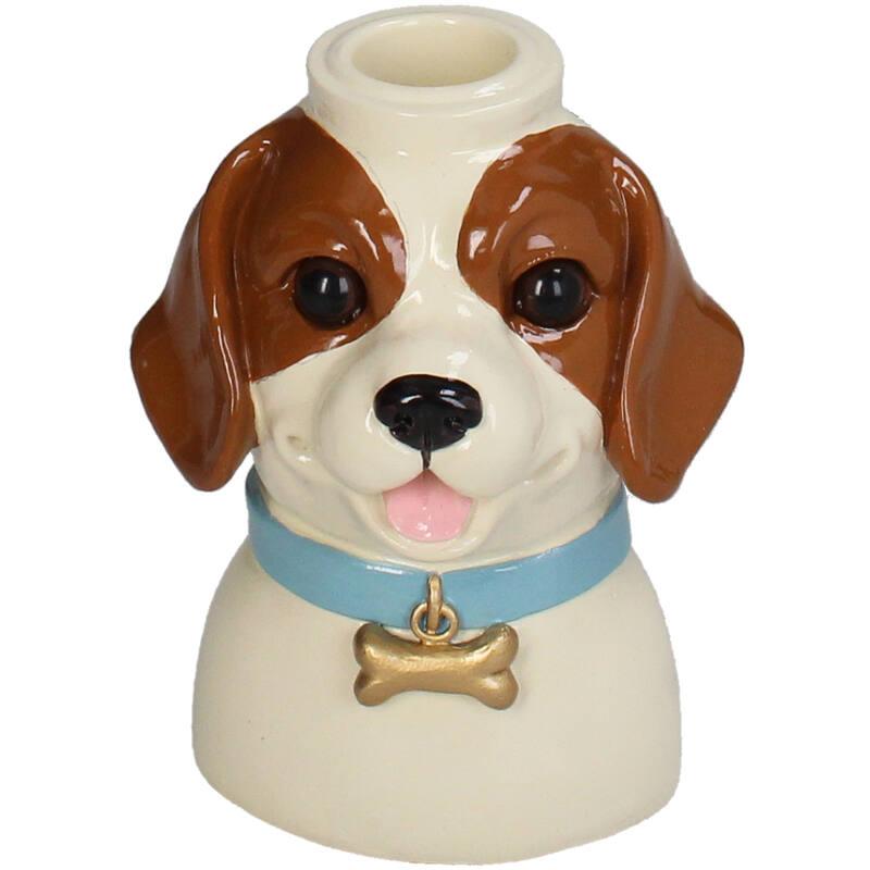 CANDELABRO RESINA PERRITO