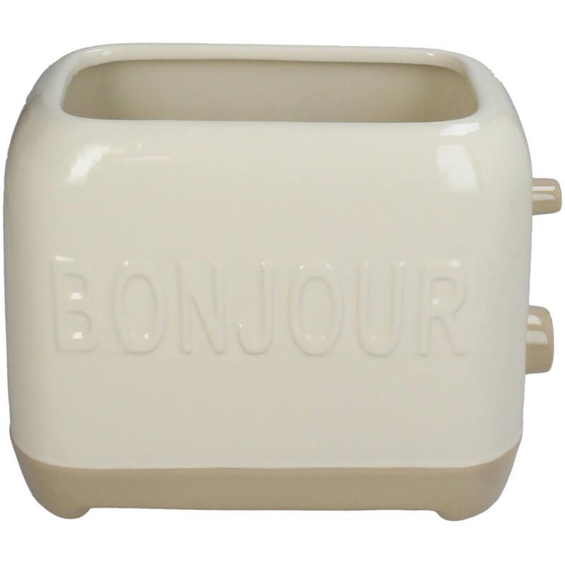 BASE CERAMICA TOSTADOR MARFIL